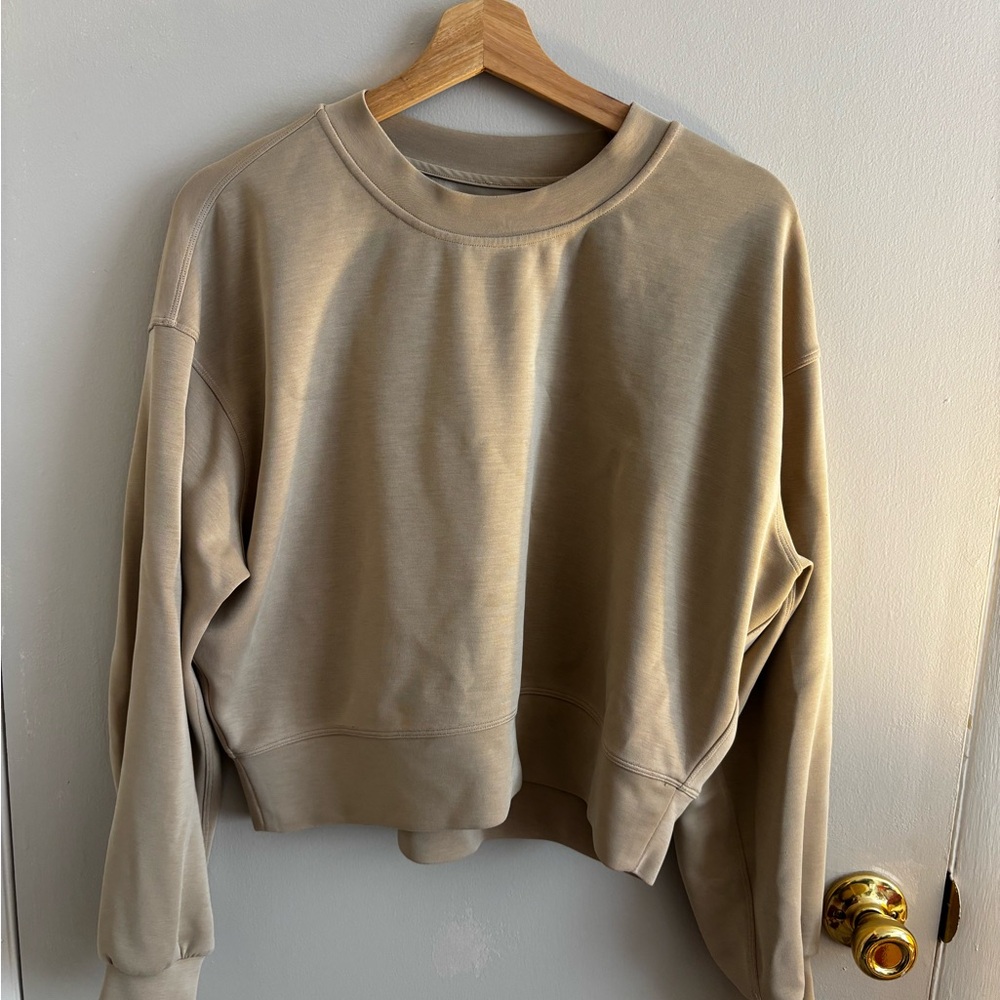 Lululemon Softstreme Perfectly Oversized Cropped Crew